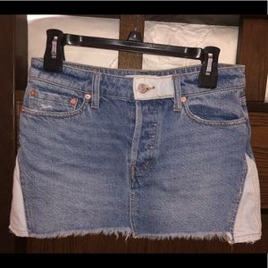 Free people skirt lightly worn in good condition